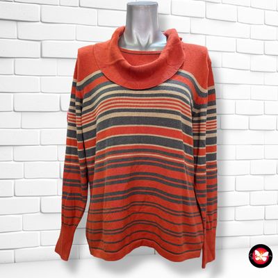 Jersey de manga larga y cuello vuelto Talla M/L