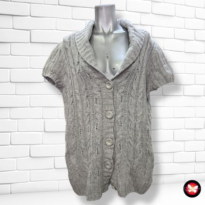 **HOY** Chaqueta de punto de manga corta L.O.O.G. by H&M Talla XL **HOY** Chaqueta de punto de manga corta L.O.O.G. by H&M Talla XL