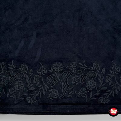 Falda de antelina con bordados YESSICA Talla M/L