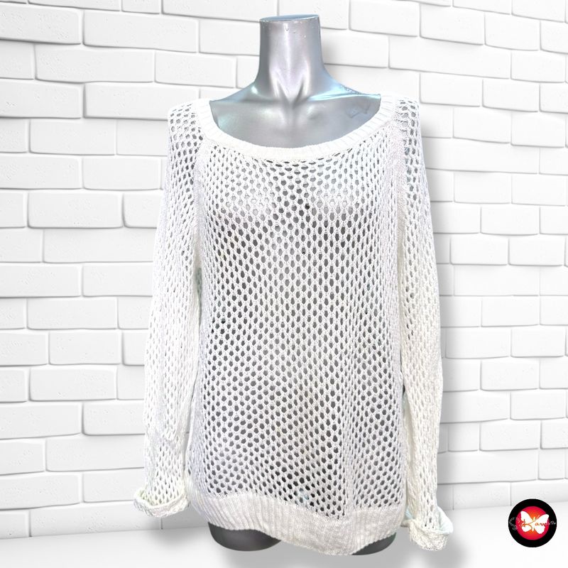 **HOY** Jersey de manga larga de ganchillo ESMARA Talla M