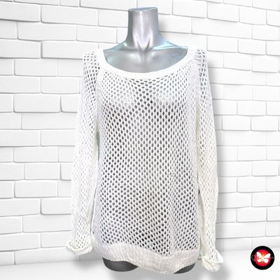 Jersey de manga larga de ganchillo ESMARA Talla M