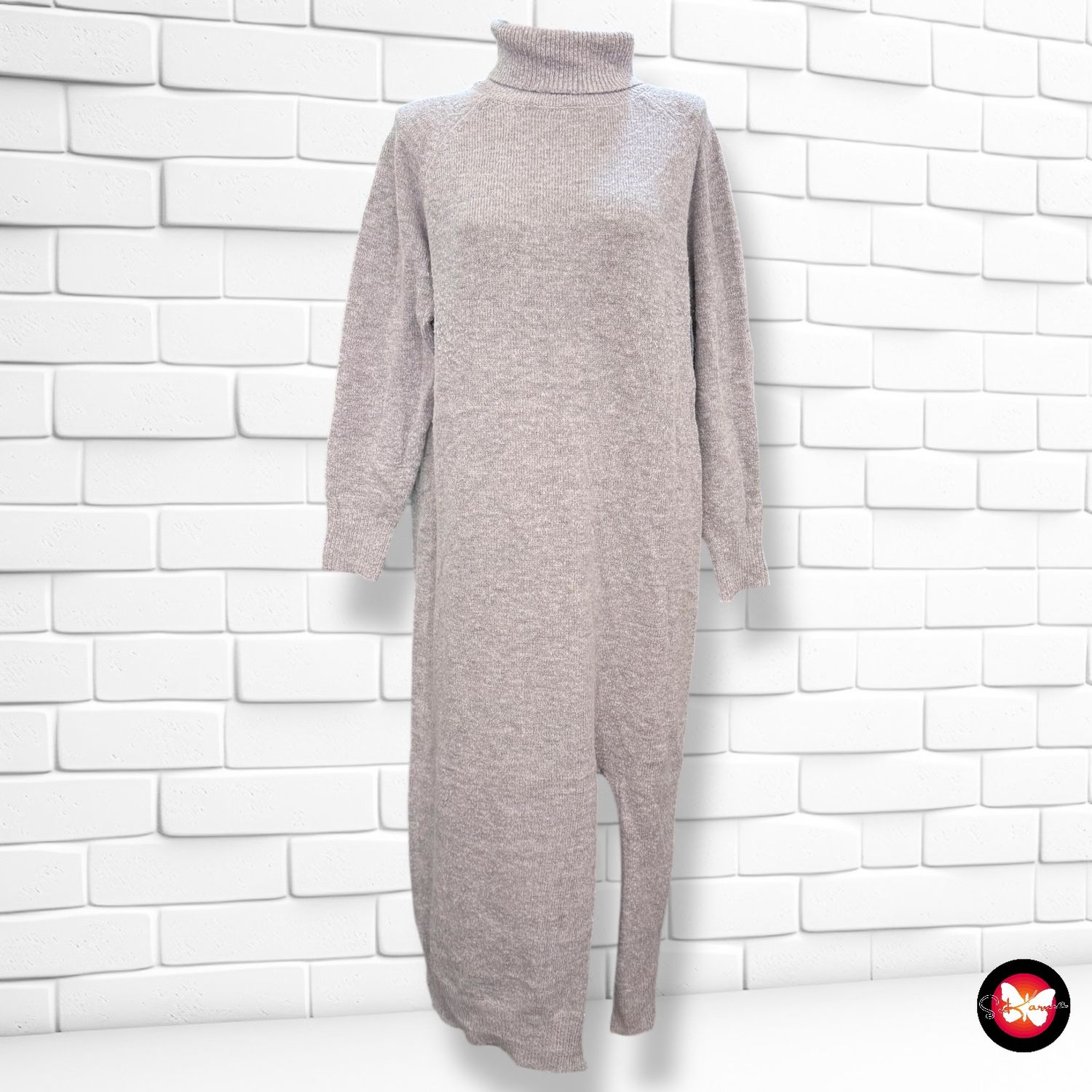 Vestido largo de punto Talla XXL (pequeña)