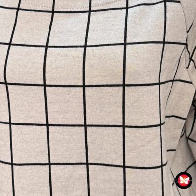 Sudadera de media manga de cuadros STREET ONE Talla 38