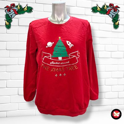 **HOY** Sudadera Navideña “ÁRBOL” Talla M **HOY** Sudadera Navideña “ÁRBOL” Talla M