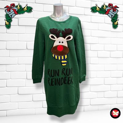 **HOY** MAXI Sudadera Navideña “RUDOLPH” Talla S