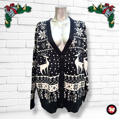 **HOY** Chaqueta de punto Navideña Talla L