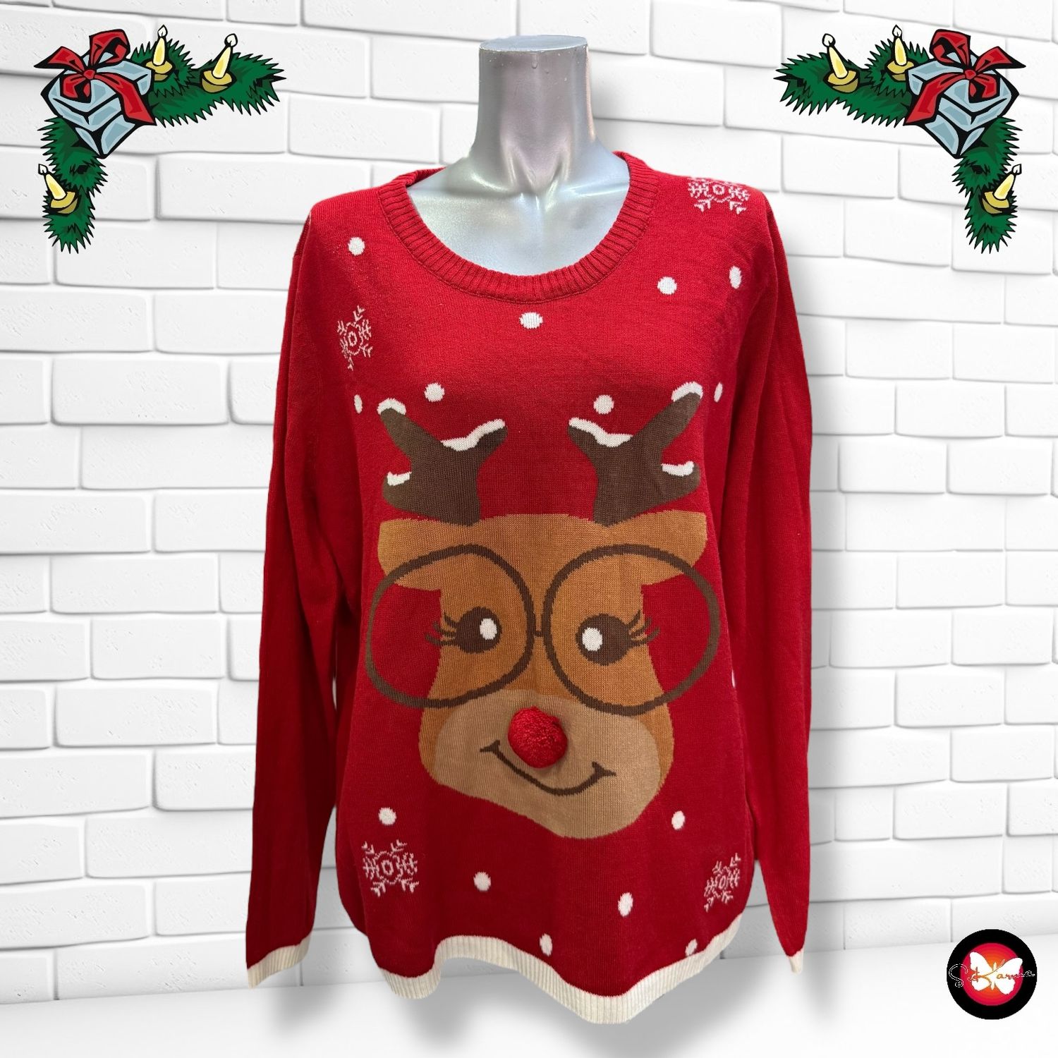 Jersey Navideño “RUDOLPH” Talla L