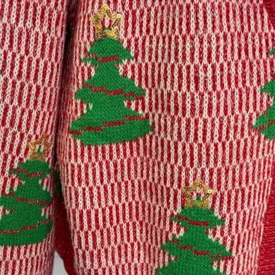 **HOY** Chaqueta de punto Navideña con lurex “ARBOLITOS” Talla M