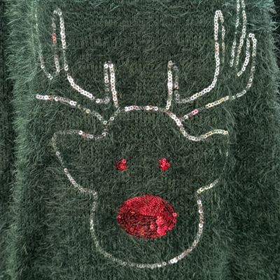 **HOY** Jersey Navideño peludito “RUDOLPH” Talla 44/46