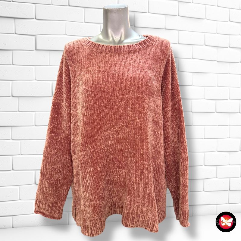 **HOY** Jersey de lana de terciopelo STRADIVARIUS Talla L (grande)