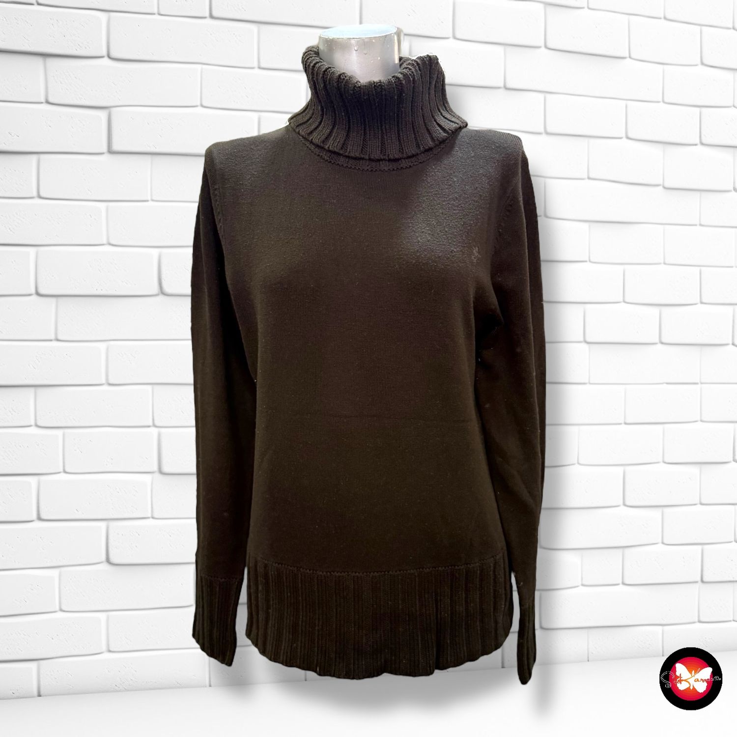 **HOY** Jersey de manga larga y cuello alto EDC Talla XL (pequeña)