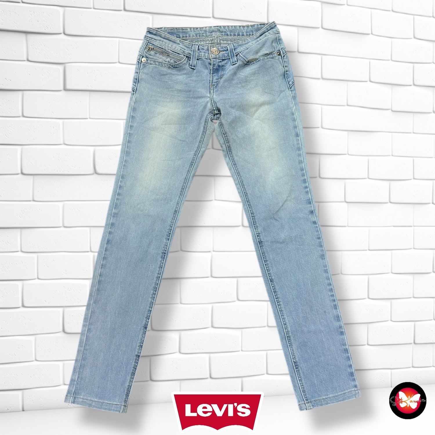 **HOY** Pantalón vaquero LEVI’S DEMI CURVE Talla S/M (W27)