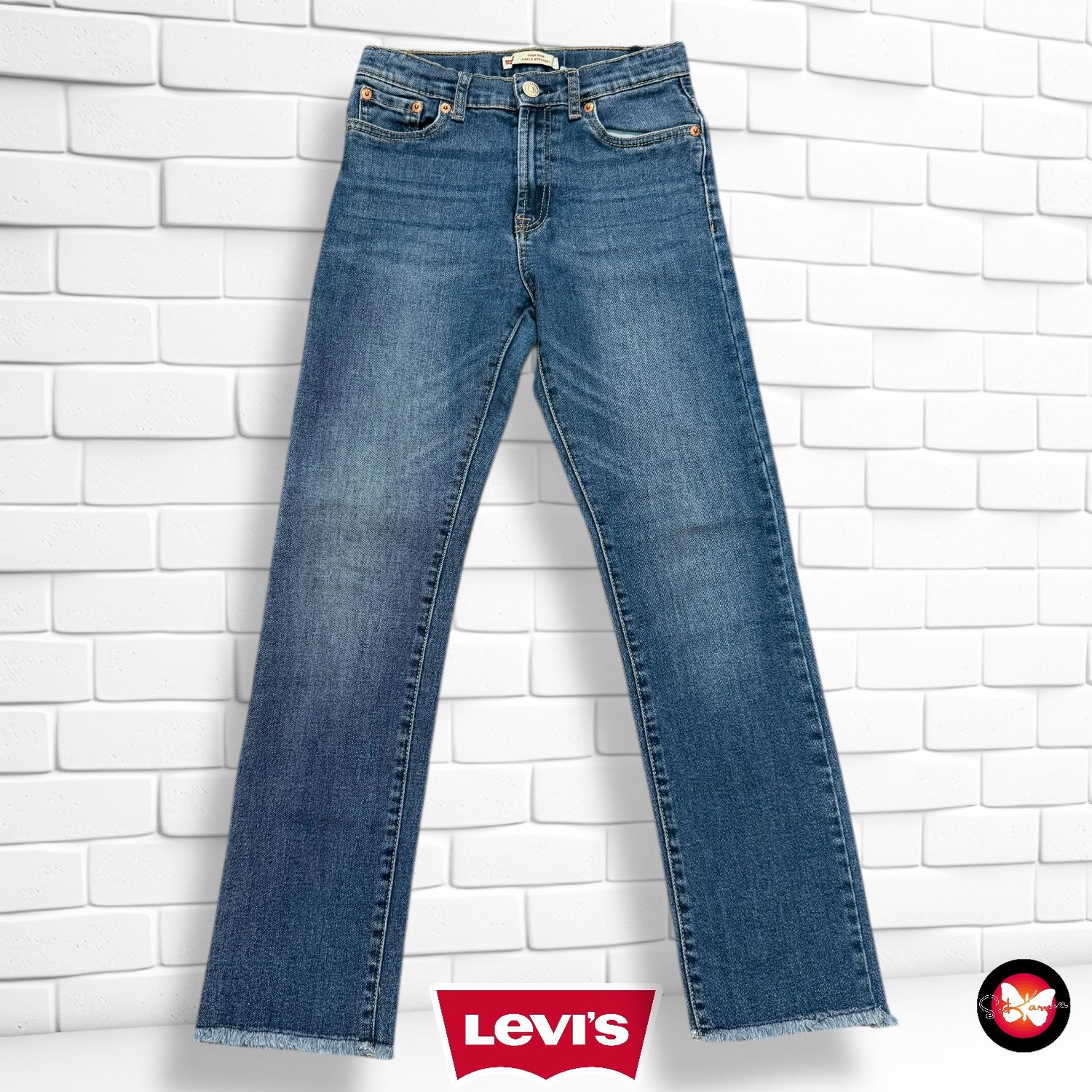**HOY** Pantalón vaquero LEVI’S HIGH RISE ANKLE STRAIGHT Talla 14 años