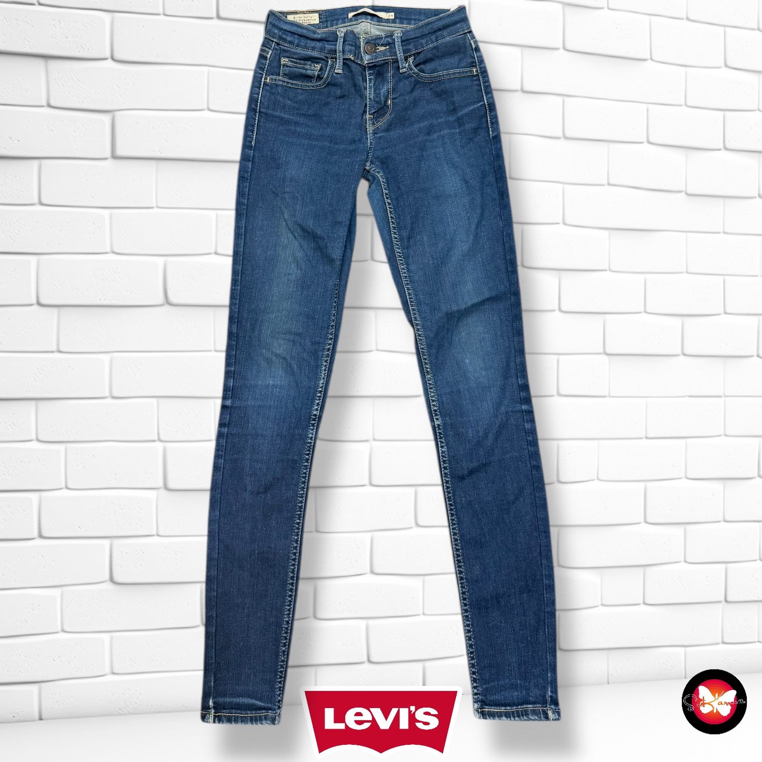 **HOY** Pantalón vaquero LEVI’S 710 SUPER SKINNY Talla XS (W24)