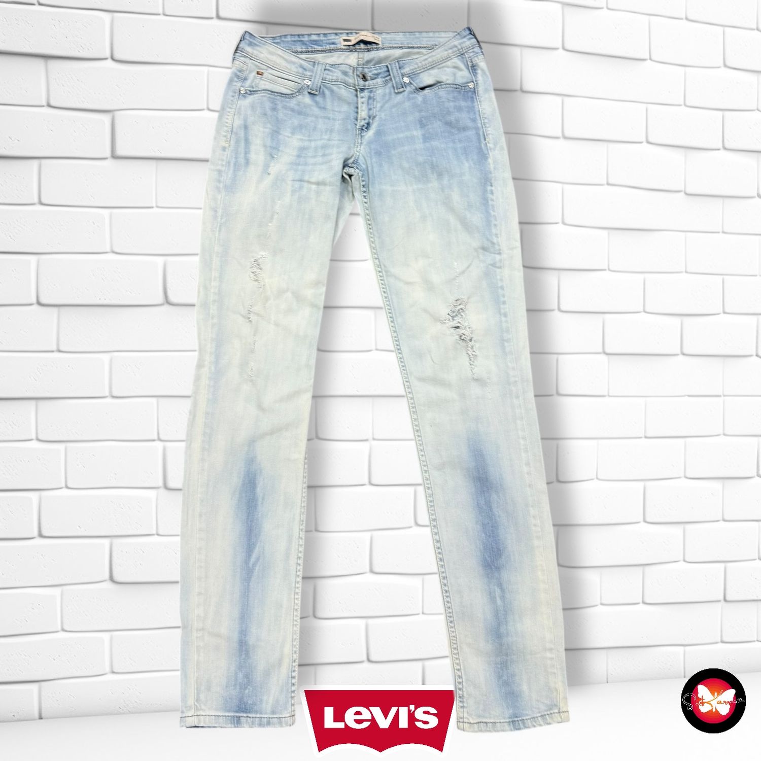 **HOY** Pantalón vaquero LEVI’S DEMI CURVE LOW RISE SKINNY Talla L