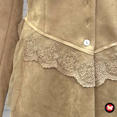 Chaqueta de antelina estilo romántico BODY FLIRT Talla 36