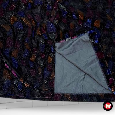 **HOY** Falda vintage de terciopelo YESSICA Talla 42 (pequeña)