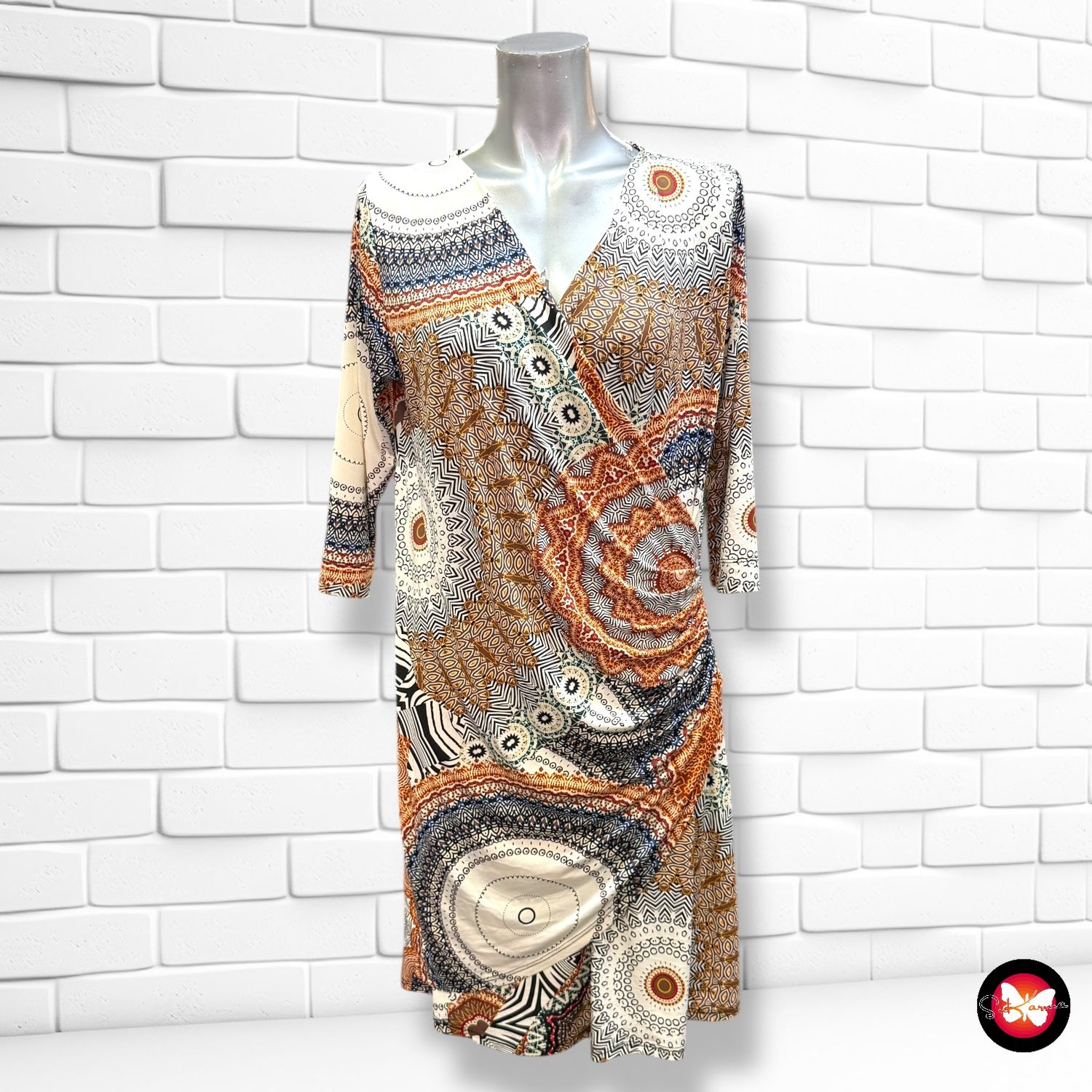 **HOY** Vestido con drapeado Talla S/M