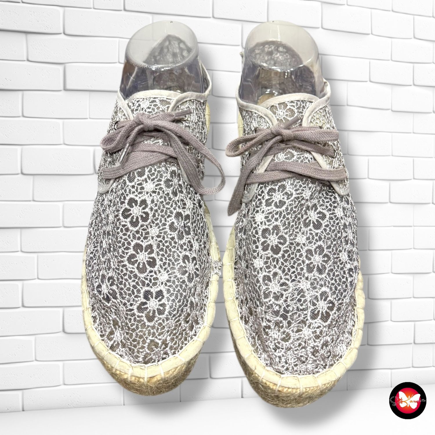 Zapatillas de encaje T39