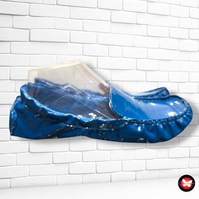 Mocasines plastificados sin lazo (Varias Tallas)
