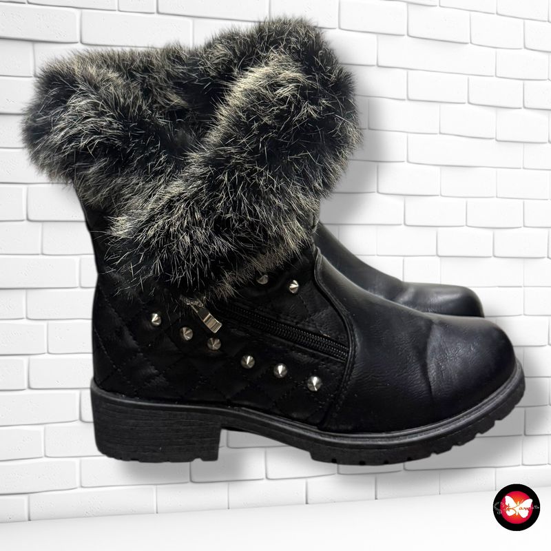 Botines con pelito T38