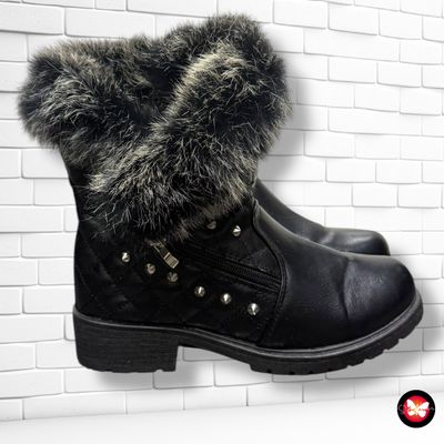 **HOY** Botines con pelito T38