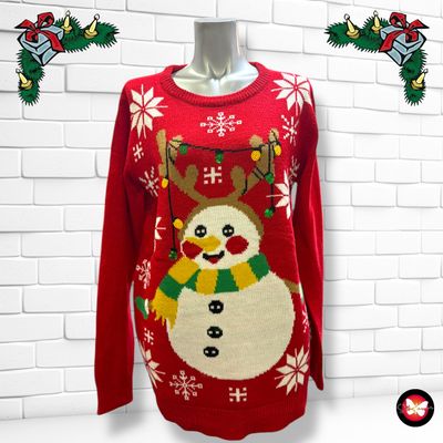 **HOY** Jersey Navideño “MUÑECO DE NIEVE” Talla L