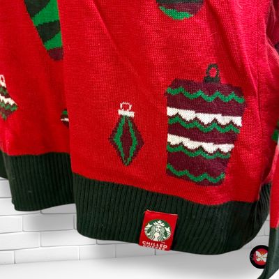 **HOY** Jersey Navideño “STARBUCKS” Talla S (grande)