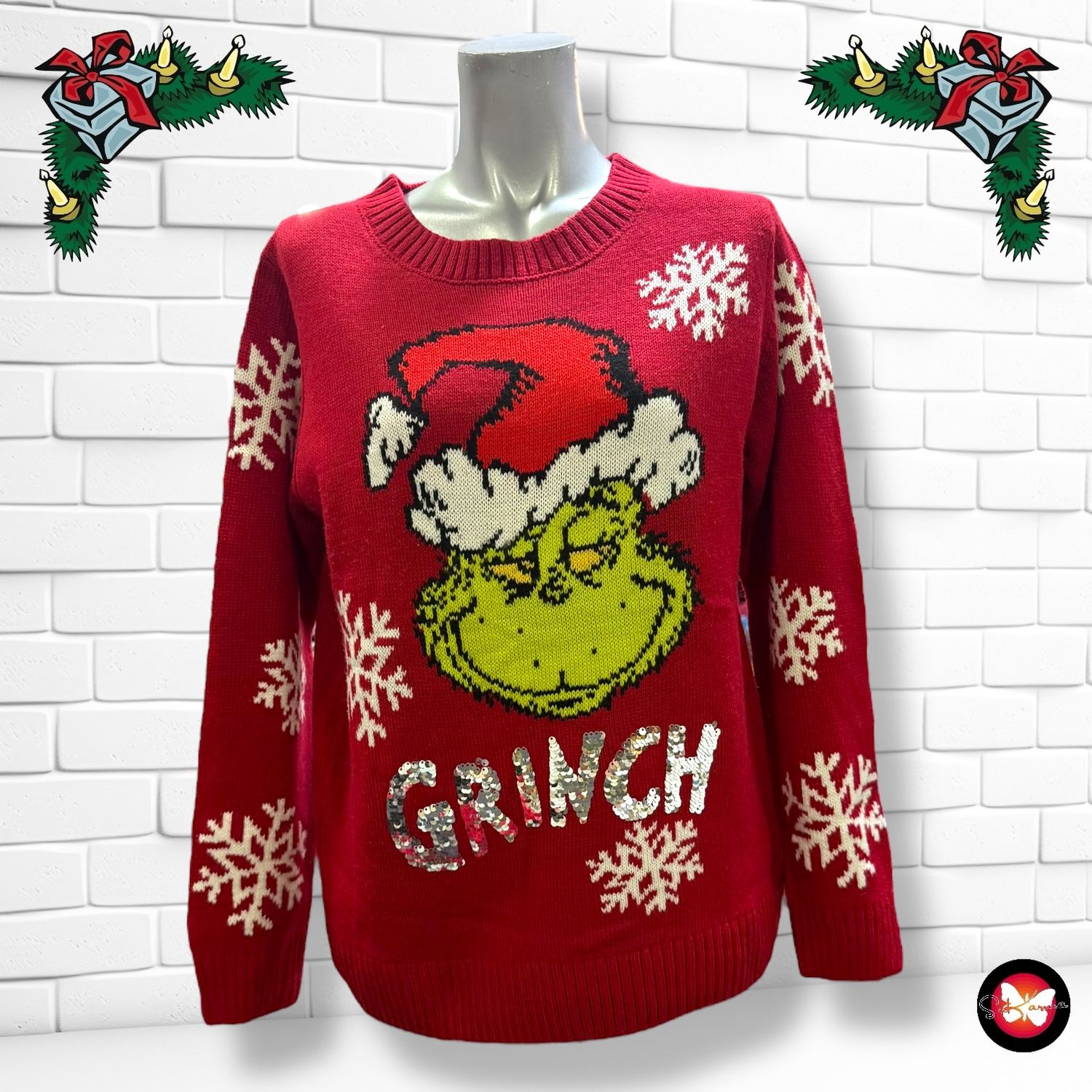 **HOY** Jersey Navideño “GRINCH” Talla S