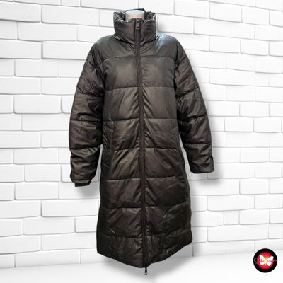 Chaquetón acolchada de piel sintética ZARA Talla S (grande)