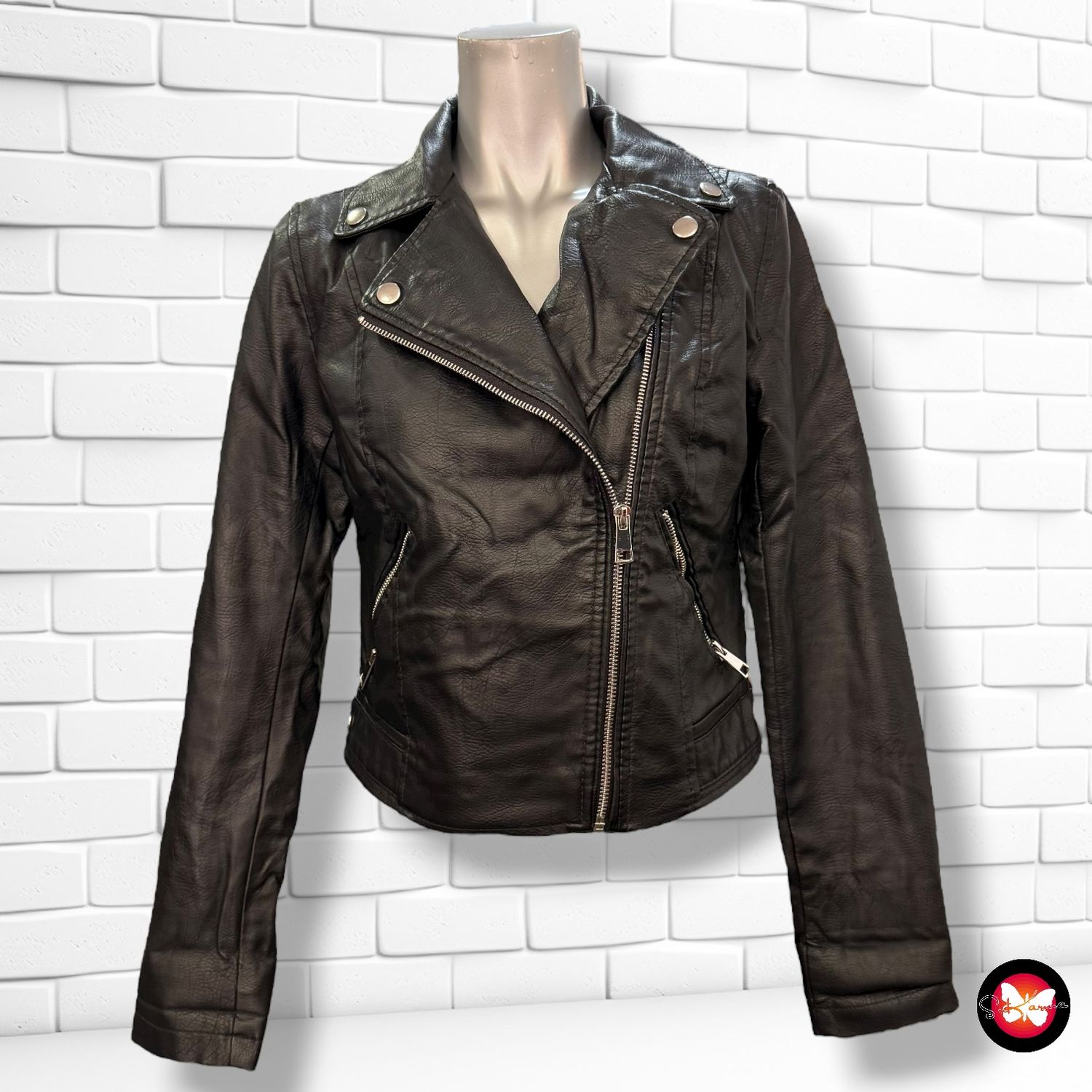 Cazadora de piel sintética PRIMARK Talla 32