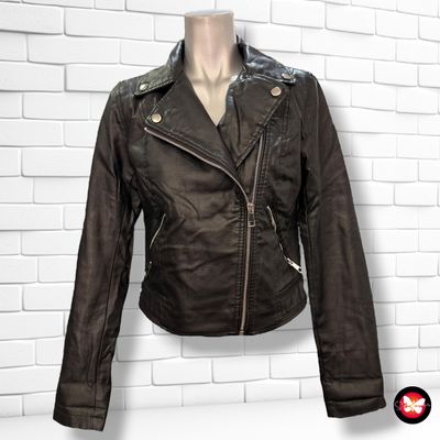 **HOY** Cazadora de piel sintética PRIMARK Talla 32