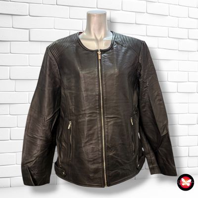 **HOY** Cazadora de piel CORTEFIEL Talla XXL (pequeña)