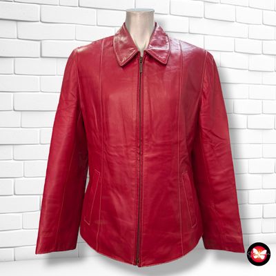 **HOY** Cazadora de piel BLAS OLIVER Talla 40