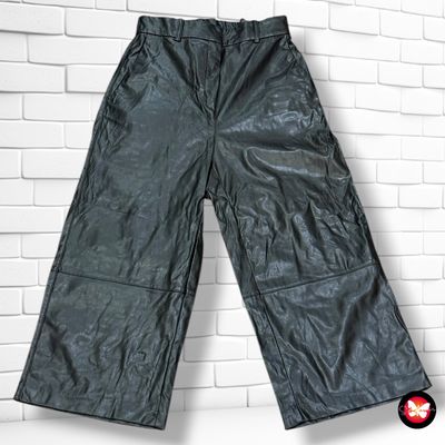 **HOY** Pantalón de piel sintética H&amp;M Talla 42