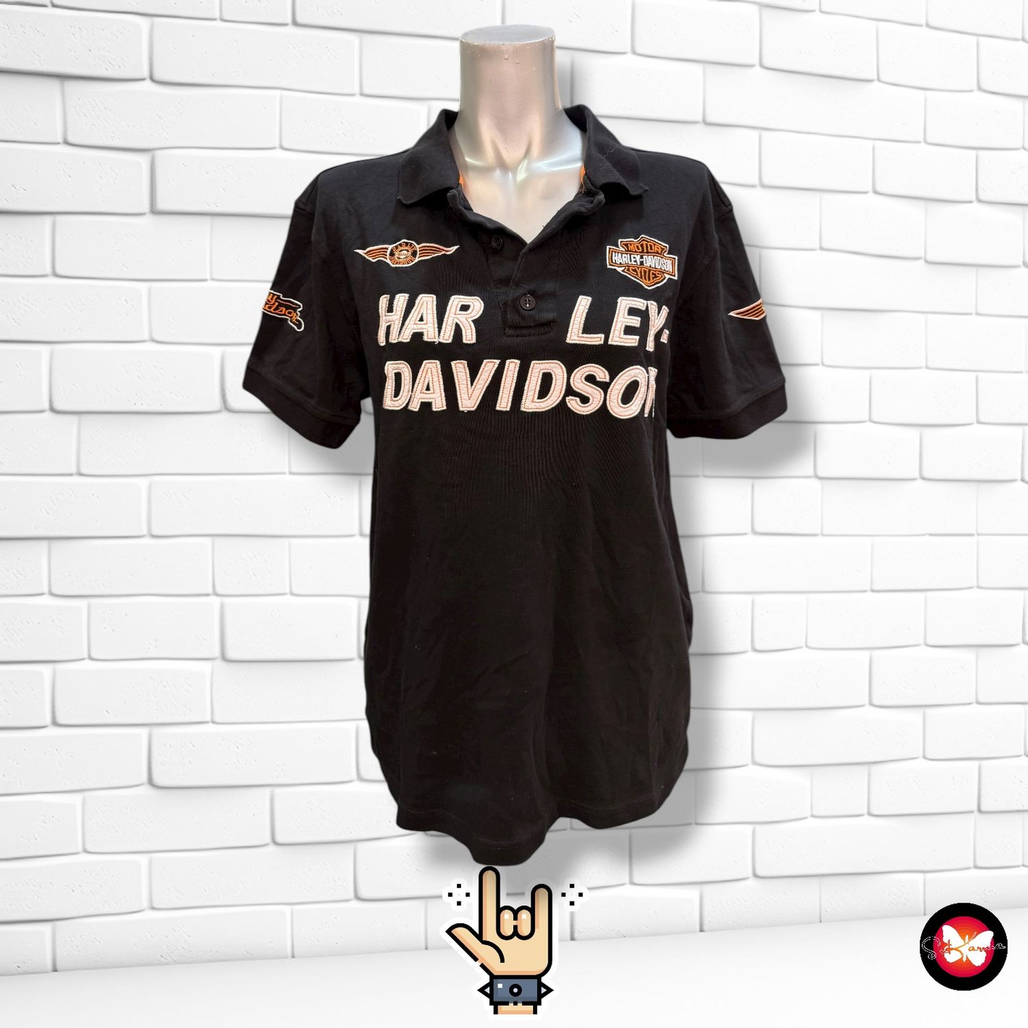 **HOY** Polo unisex HARLEY DAVIDSON Talla M
