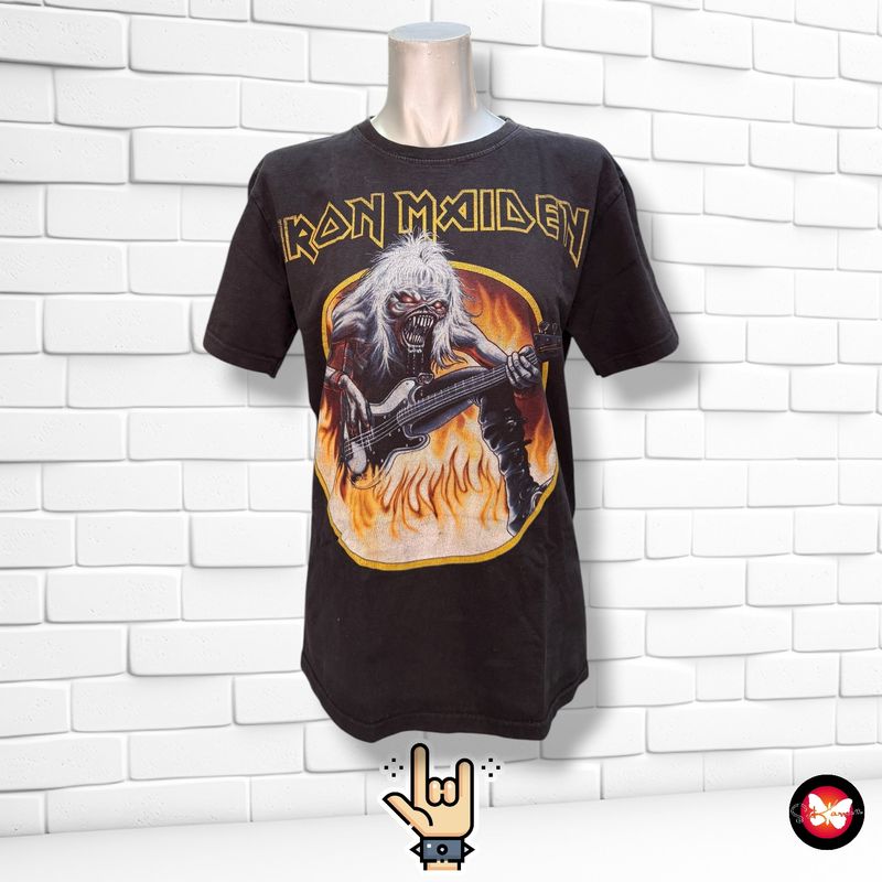 **HOY** Camiseta rock unisex IRON MADIDEN Talla M