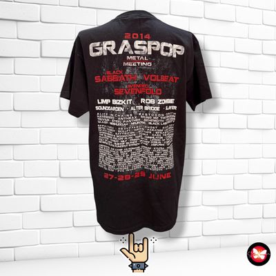 **HOY** Camiseta rock unisex GRASPOP METAL MEETING Talla L