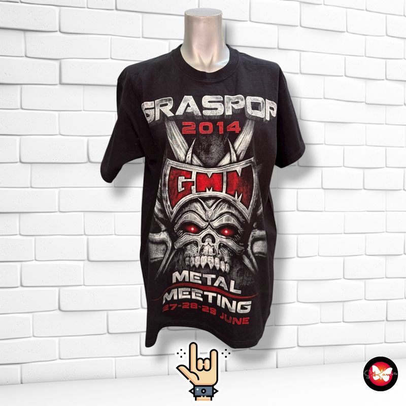 **HOY** Camiseta rock unisex GRASPOP METAL MEETING Talla L