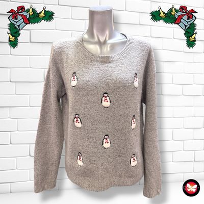 **HOY** Jersey Navideño “PINGÜINITOS” Talla 40