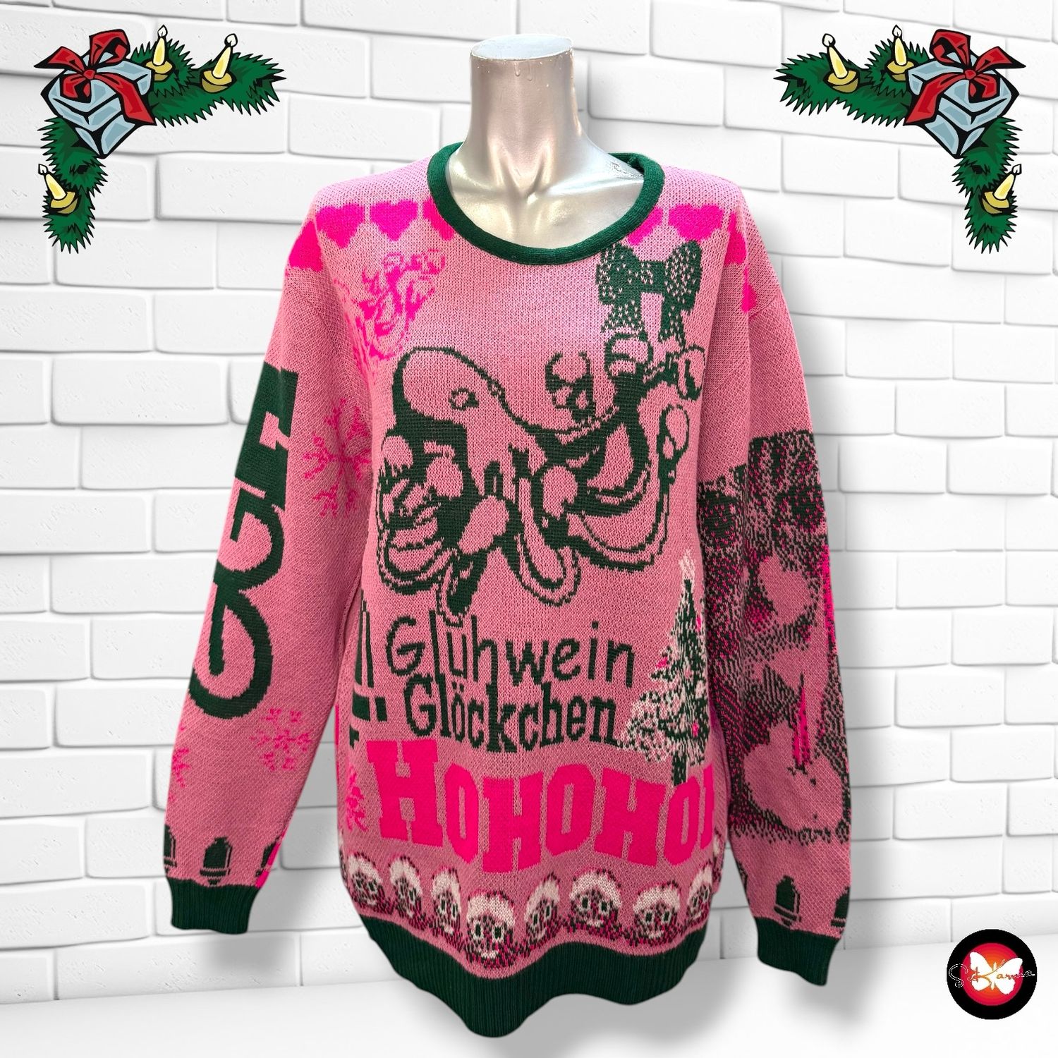 **HOY** Jersey Navideño “PULPO Y GATO” Talla L/XL