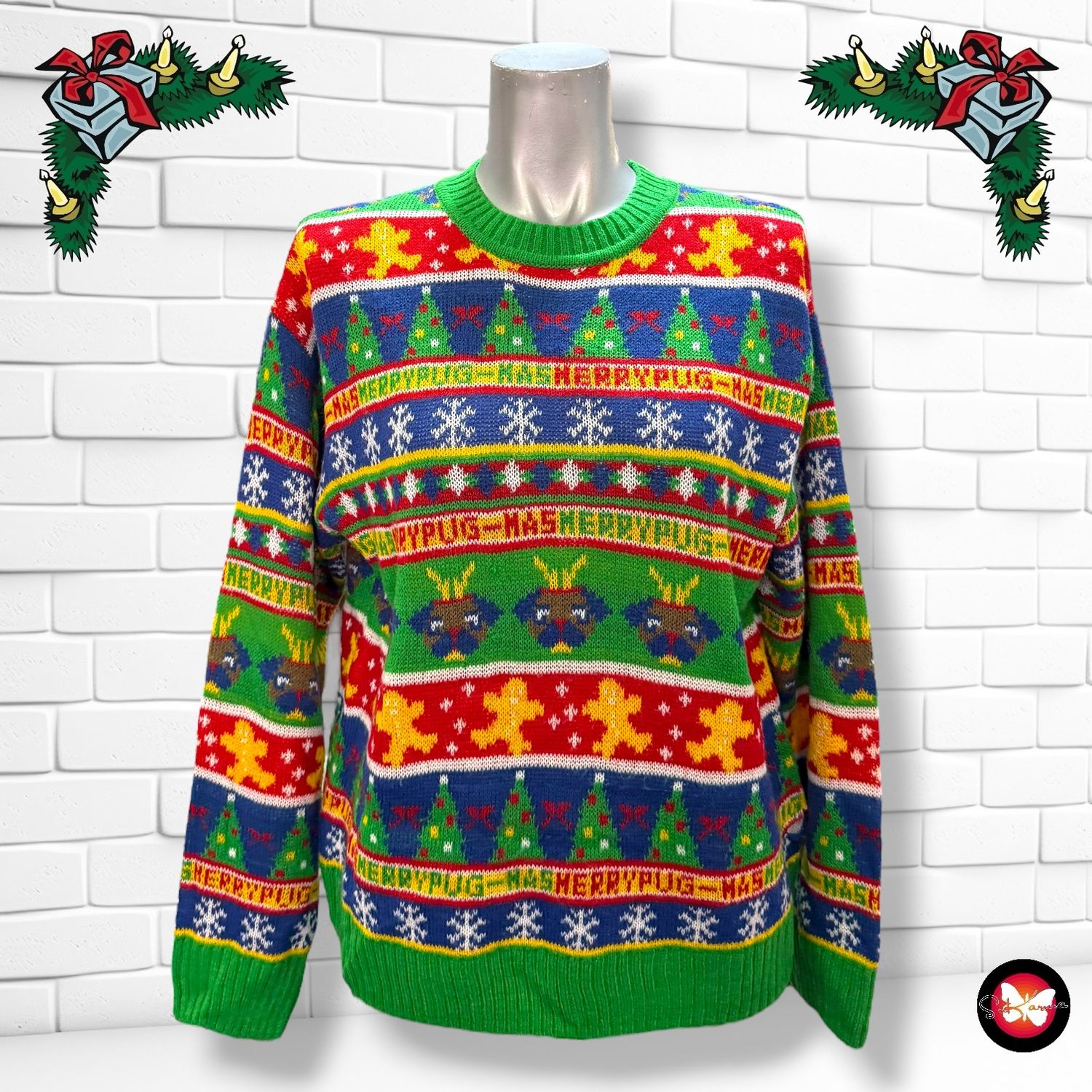 **HOY** Jersey Navideño “PERRITO NAVIDEÑO” Talla XS