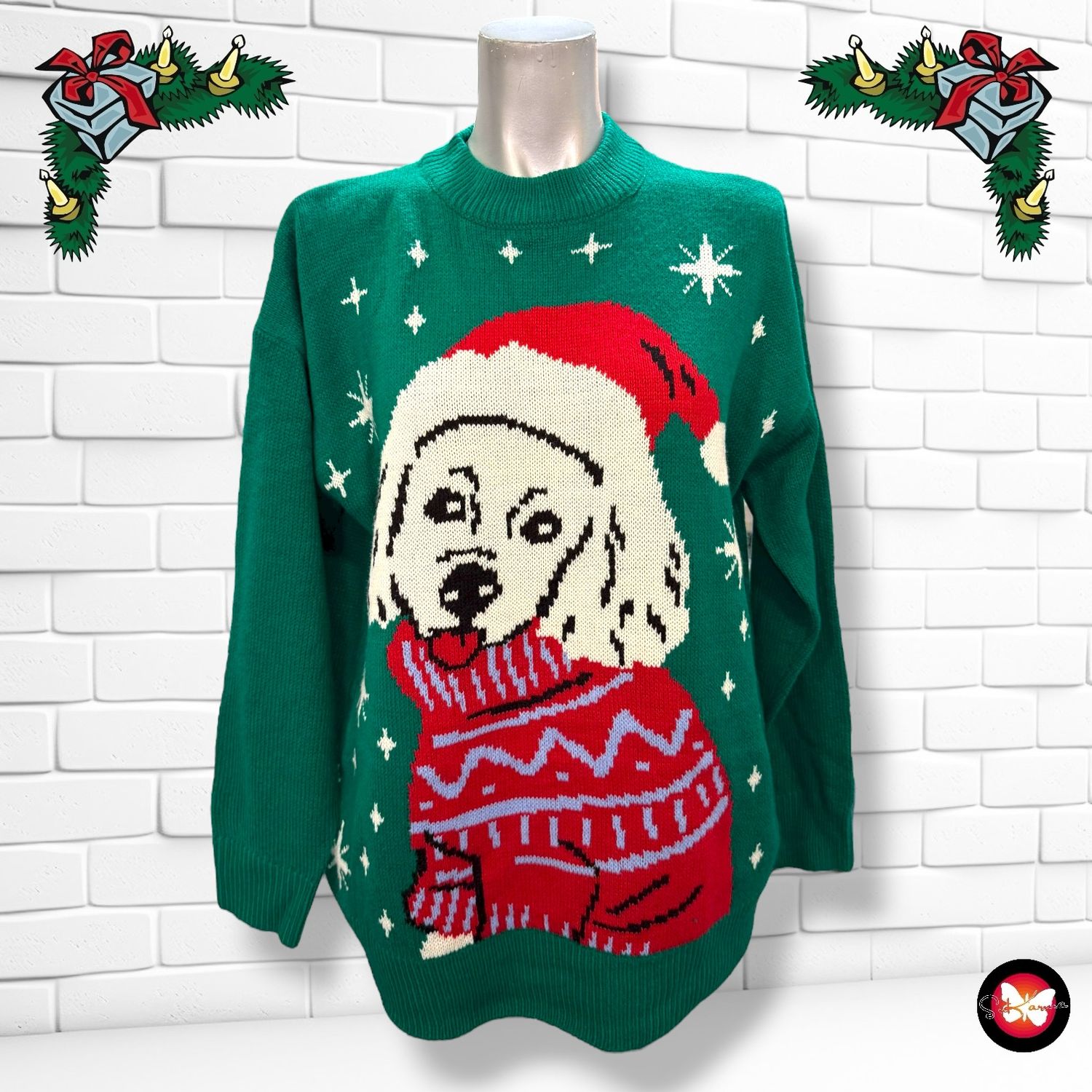 **HOY** Jersey Navideño “PERRITO NAVIDEÑO” Talla S