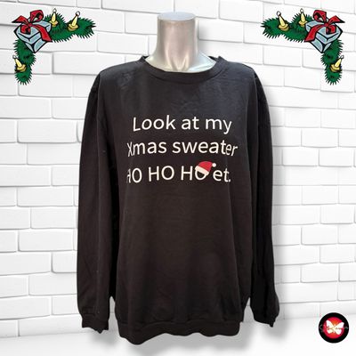 **HOY** Sudadera Navideña “HOHOHO” Talla XXL
