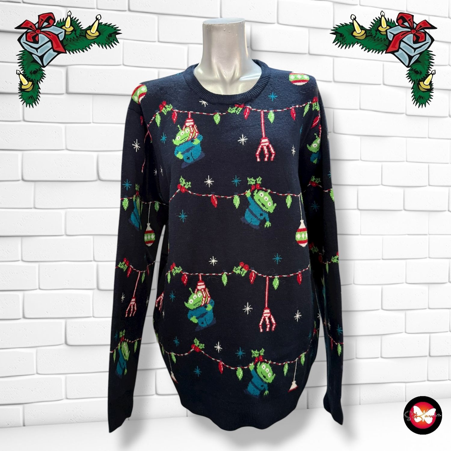 **HOY** Jersey Navideño “MARCIANITOS TOY STORY” Talla L