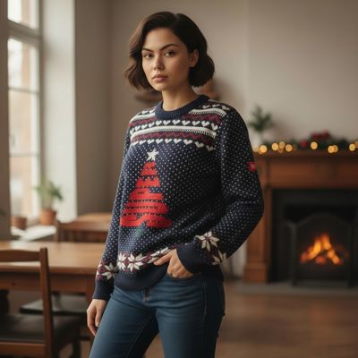 **HOY** Jersey Navideño “ARBOLITO” · SUPERDRYTalla S