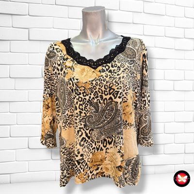 **HOY** Blusa animal print FRANK WALDER Talla 48