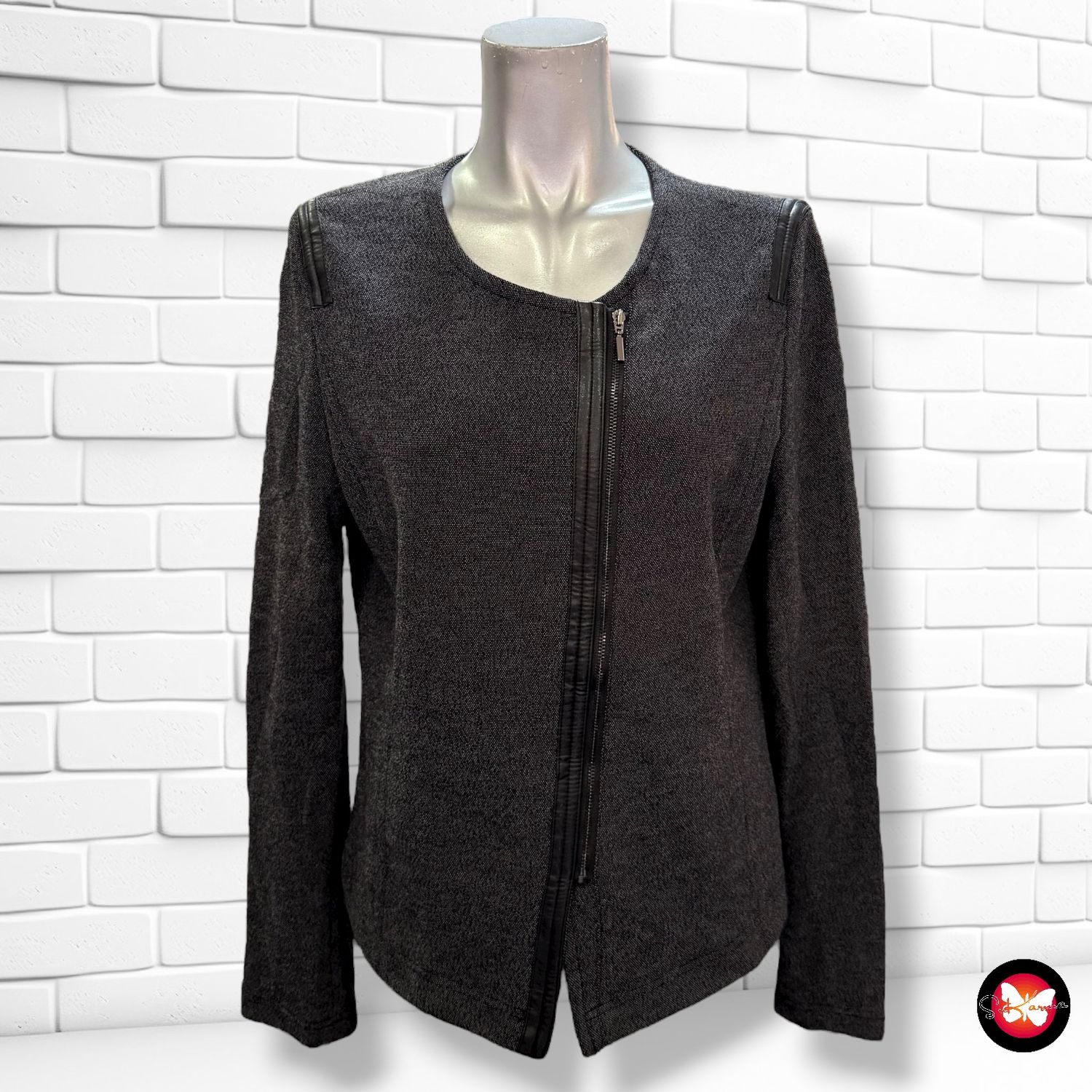 **HOY** Chaqueta de entretiempo cruzada OPUS Talla 38