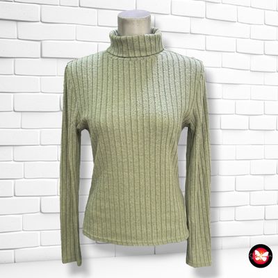 **HOY** Jersey de manga larga canalé SHEIN Talla S