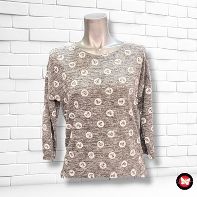 **HOY** Jersey de media manga con corazones JEAN PASCALE Talla XS